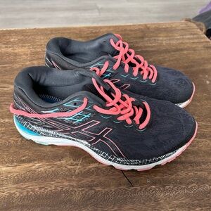 ASICS Gel Cumulus 21 LS Running Shoes Teal Multicolor Women’s Size 6.5